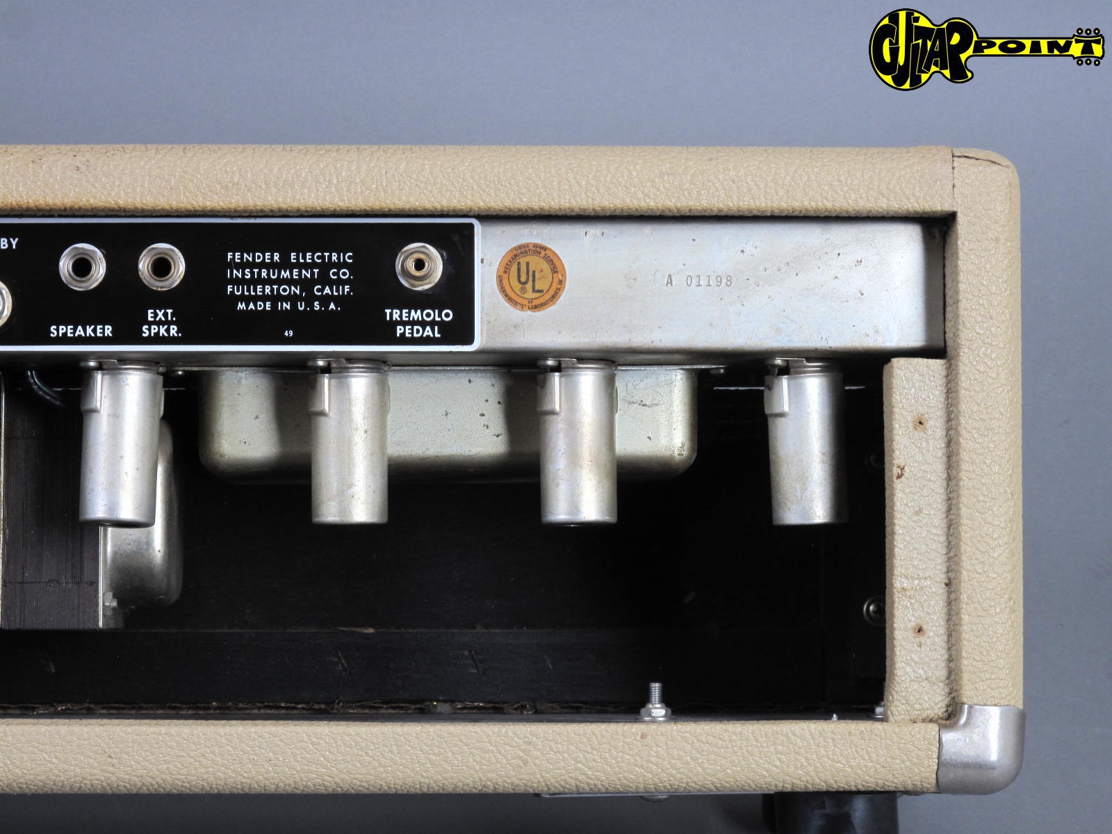 1963 Fender Showman Amplifier 4x12 Speaker Cabinet